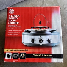 ge 3 crock round slow cooker for sale ge 3 crock round slow cooker for sale Santa Rosa