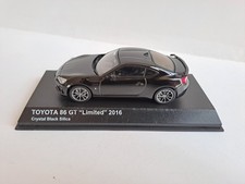 KIOSHO 1:43 03895CBK TOYOTA 86 GT Limited 2016 Crystal Black Silica comprar usado  Enviando para Brazil