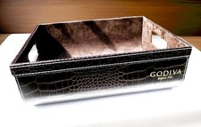 Godiva chocolate leather for sale  LEEK