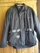 Schwarze bikerjacke xl gebraucht kaufen  Roding