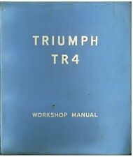 MANUAL ORIGINAL DE FÁBRICA TRIUMPH TR4 (1961-62) comprar usado  Enviando para Brazil
