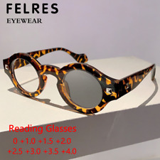 Novos óculos de leitura cinza fotocromático masculino feminino retrô redondo leitores presbiopicos  comprar usado  Enviando para Brazil