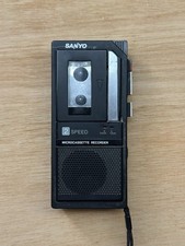 Sanyo microcassette dictaphone for sale  HUDDERSFIELD