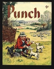 Punch magazine back for sale  LONDON