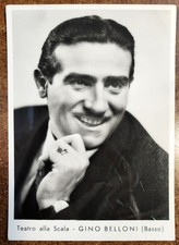 Due cartoline cantante usato  Dairago
