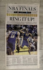 Kobe bryant newspaper for sale  Downey