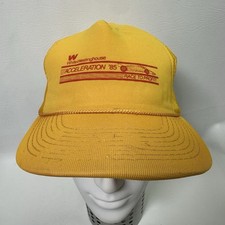 Boné vintage branco-Westinghouse Indycar corrida carro malha Snapback boné caminhoneiro corda comprar usado  Enviando para Brazil