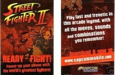 Cartão promocional Street Fighter II Ready Fight Capcom SDCC Comic Con, usado comprar usado  Enviando para Brazil