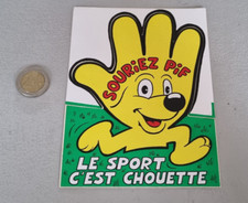 Autocollant souriez sport d'occasion  Bully-les-Mines