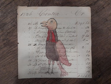 Antique watercolor folky for sale  Sunbury