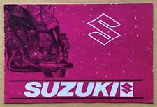 Suzuki motorcycles sales for sale  LEICESTER