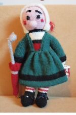 Poupée bécassine tricot d'occasion  Pleine-Fougères