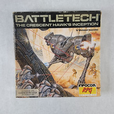 BattleTech Crescent Hawk's Inception 1988 PC pôster manual caixa grande completo comprar usado  Enviando para Brazil