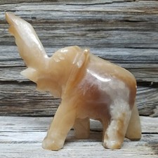 Carved stone elephant for sale  Junction City
