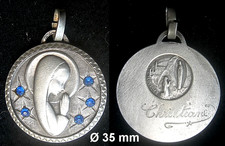 Vtg medaille pendentif d'occasion  Poncin