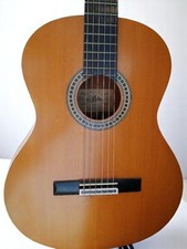 Guitarra electroacústica Aria CG-10E tapa de abeto parte posterior de caoba natural usada segunda mano  Embacar hacia Mexico