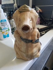Pichet barbotine cochon d'occasion  Châtelaillon-Plage