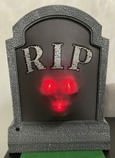 Animated tombstone skull for sale  Homer Glen