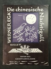 Chinesische nachtigall ballett gebraucht kaufen  Lübeck