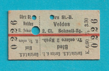 Ferrovia k.k. priv. usato  Monrupino