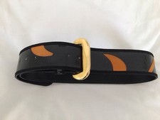 Escada lackledergürtel schwar gebraucht kaufen  Stadtbergen