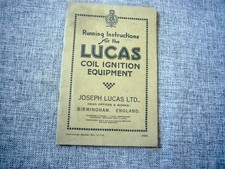 Lucas coil ignition for sale  LONDON