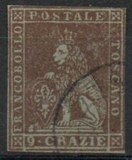 1851 toscana n.8b usato  Solza