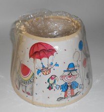 Antigo 1970s 1980s Abajur Infantil Bebê Sombra Circo Palhaço Elefante Balões NOS Berçário comprar usado  Enviando para Brazil