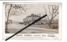 Postcard rhos hydro for sale  UK