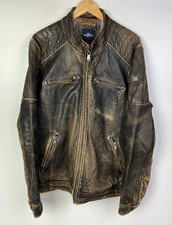 Sheepskin leather biker for sale  CANTERBURY
