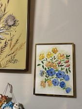 Vintage watercolor painting for sale  Coram