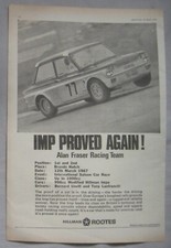 1967 hillman imp for sale  DARWEN