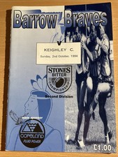 Rugby league programme for sale  BURTON-ON-TRENT