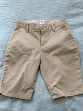 Usado, Bermuda Gap Kids cáqui cintura ajustável - Tamanho 12 fina comprar usado  Enviando para Brazil