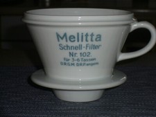 Melitta filter 102 gebraucht kaufen  Lingenfeld