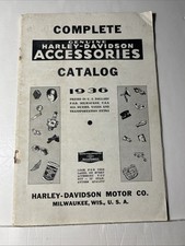 Usado, Acessórios modernos originais 1936 Harley-Davidson para o catálogo de motociclistas comprar usado  Enviando para Brazil
