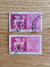 Lotto francobolli italia usato  Vasto