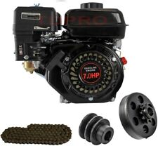 Motor a gasolina 7HP 210cc 212cc OHV motor embreagem para kart cortador de grama trike à deriva comprar usado  Enviando para Brazil