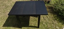 Ikea black solid for sale  LONDON