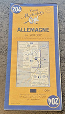 Carte michelin 204 d'occasion Carte michelin 204 d'occasion  Quarré-les-Tombes