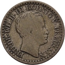 Preussen silbergroschen 1821 gebraucht kaufen  München