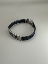 Black rubber silver for sale  BARNSTAPLE
