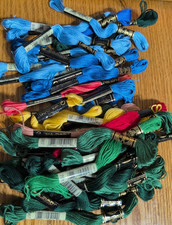 Lot dmc embroidery for sale  Crete