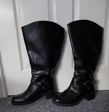 Black knee boots for sale  COWES