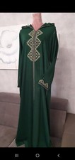 Djellaba marocaine verte d'occasion  Sarreguemines