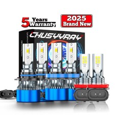 Kit de lâmpadas 9005 H11 H11 LED farol super brilhante 6000K branco feixe alto baixo comprar usado  Enviando para Brazil