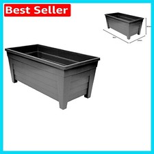 Sleek black trough for sale  BELLSHILL