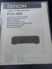Istruzioni manuale originale usato  Italia