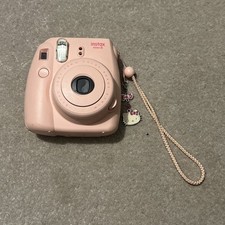 Câmera de Filme Instantânea Fujifilm Instax Mini 8 Kawaii Rosa Com Chaveiro E Adesivo comprar usado  Enviando para Brazil