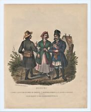 Antyk Druk "Mazury" (Warszawa-Polska) L. Zienkowicz - J. Lewicki, 1841 na sprzedaż  Wysyłka do Poland